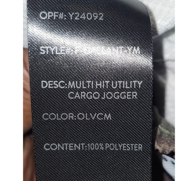 PUBLIC REC Utility Cargo Jogger Camo Print Streetwear Pants SIZE LARGE - Picture 3 of 11